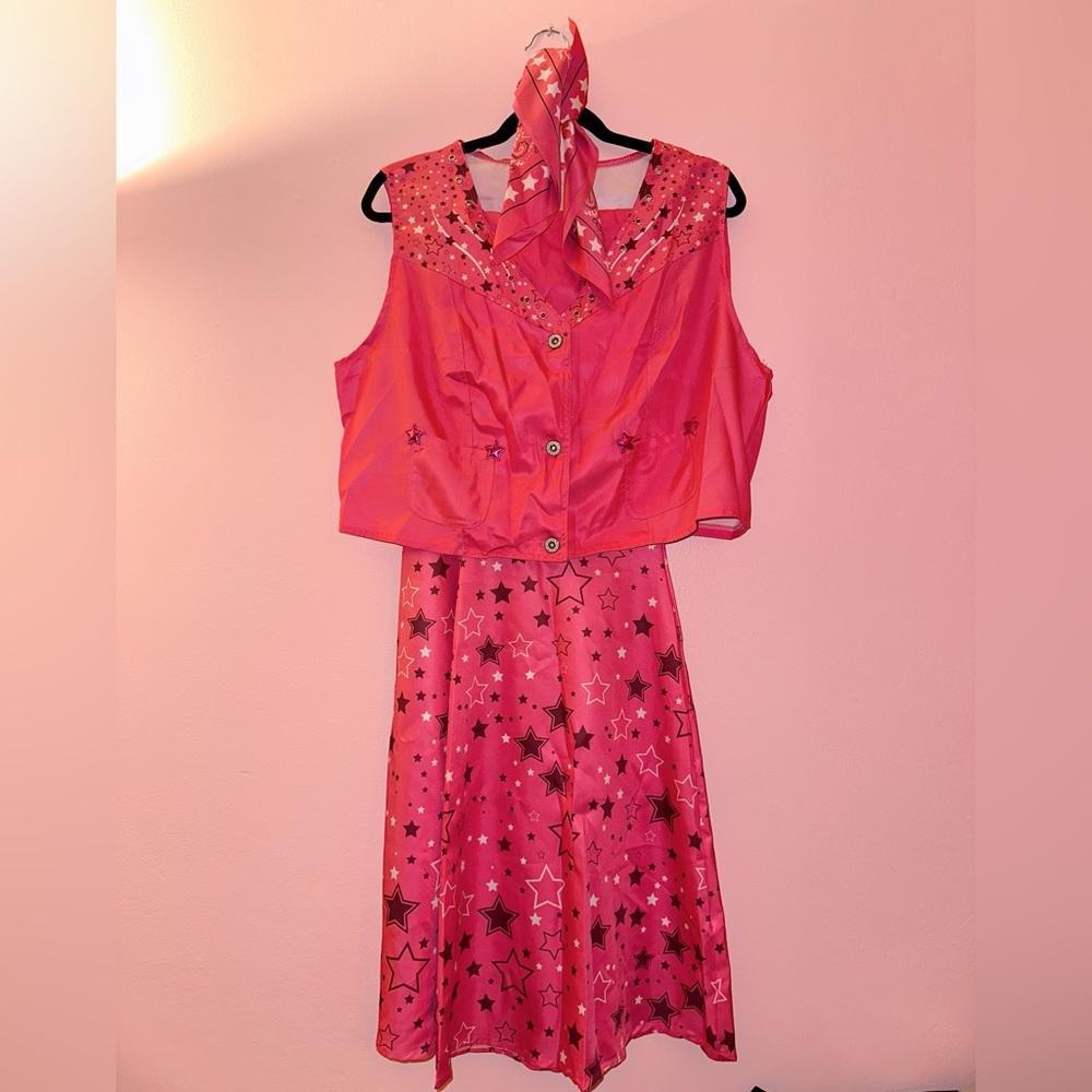Barbie Cowgirl Women’s Costume L and XL
